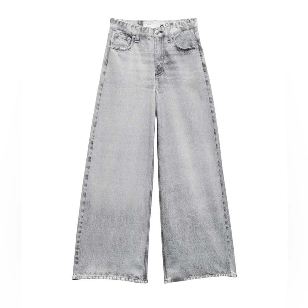 Rag & Bone NWT Miramar Terry Sofie Ankle Pant Icy Grey *SOLD OUT* Size 26